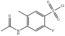 CAS#71245-49-3|4-acetamido-2-fluoro-5-methylbenzene-1-sulfonyl chloride