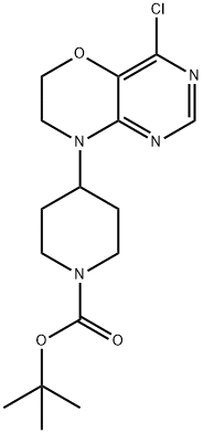 CAS#1079054 - 03 - 7|Tert-butyl 4- (4-chloro-6H, 7H, 8H-pyrimido [5,4-B] [1,4] oxazin-8-yl) piperidine-1-karboksilat