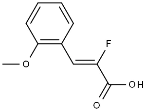 CAS#1683552-75-1|(2Z) -2-fluoro-3- (2-methoxyphenyl) prop-2-enoic acid