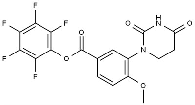 CAS#2377643-63-3|Pentafluorophenyl 3- (2,4-dioxo-1,3-diazan-1-yl) -4-methoxybenzoate