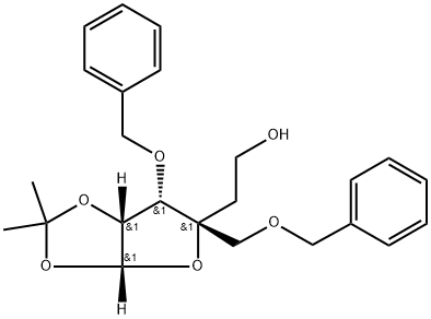 CAS#287737-62-6|2-((3ar, 5r, 6s, 6ar) -6- (benzyloxy) -5-((benzyloxy) methyl) -2,2-dimethyltetrahydrofuro [2,3-D] [1,3] dioxol-5-yl) Ethan-1-ol