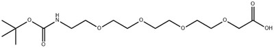 CAS#876345 - 13-0|14-{[(tert-butoksi) karbonil] amino} -3,6,9,12-tetraoxatetradecanoic acid